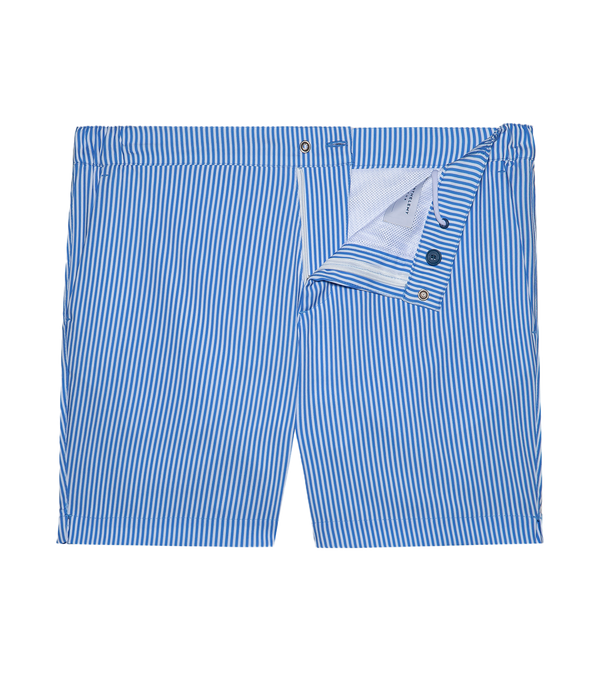 Gustavia Striped Blue White - Barthelemy