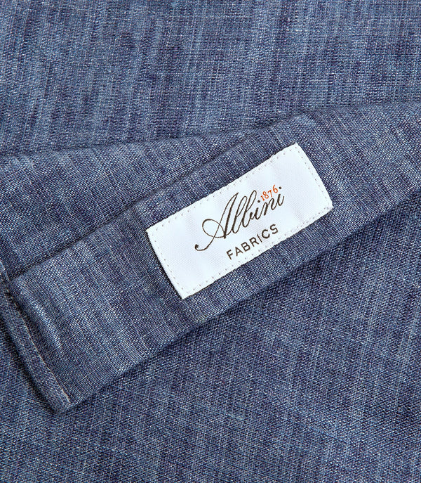 Linen Shirt Albini Blue Jeans - Barthelemy