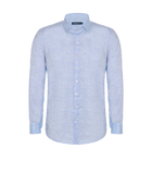 Linen Shirt Albini Light Blue