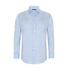 Linen Shirt Albini Light Blue