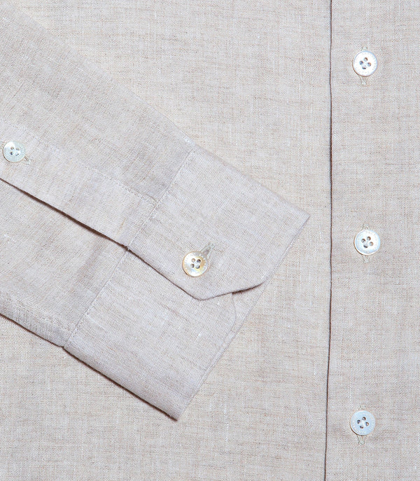 Linen Shirt Albini Natural - Barthelemy