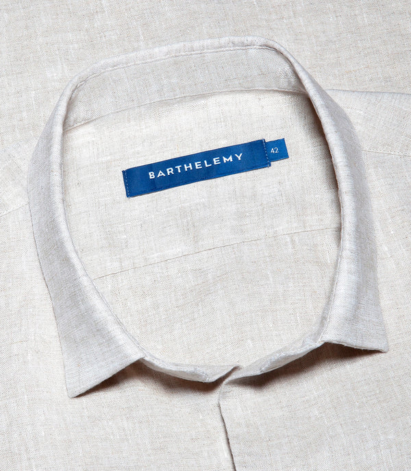 Linen Shirt Albini Natural - Barthelemy