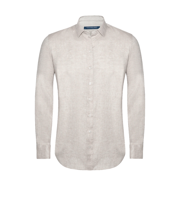 Linen Shirt Albini Natural - Barthelemy