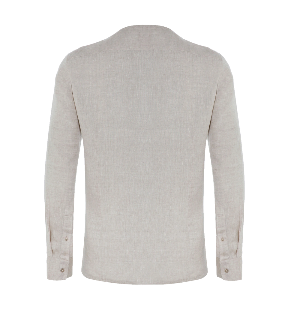 Solstice Linen Shirt Natural - Barthelemy