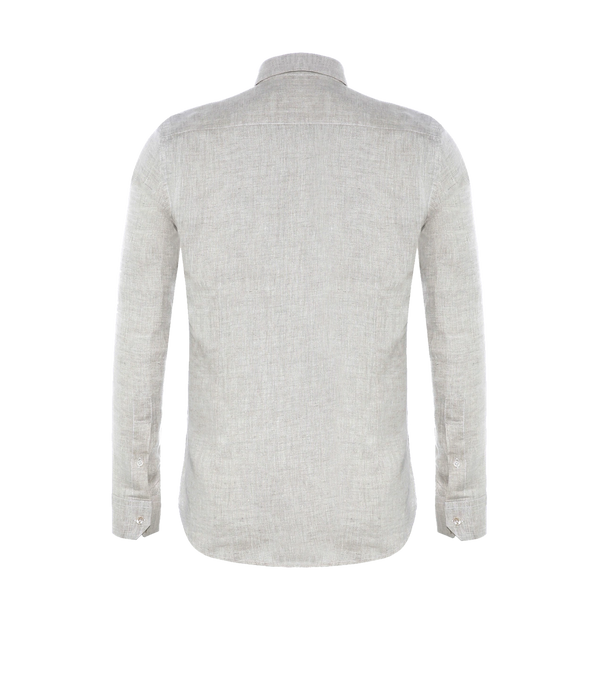 Tailored Linen Shirt Natural - Barthelemy