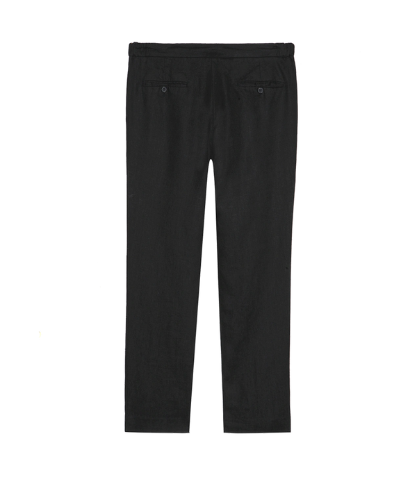 Corossol Linen Black - Barthelemy