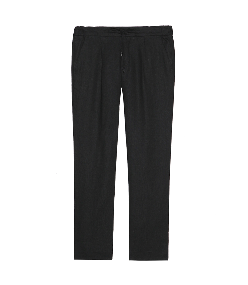 Corossol Linen Black - Barthelemy