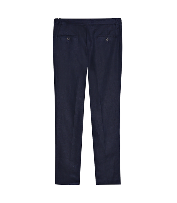 Corossol Linen Navy - Barthelemy