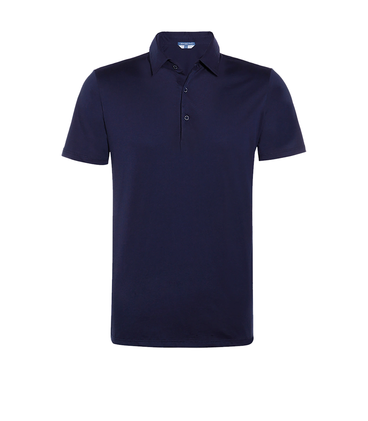 Polo Pima Cotton Navy - Barthelemy
