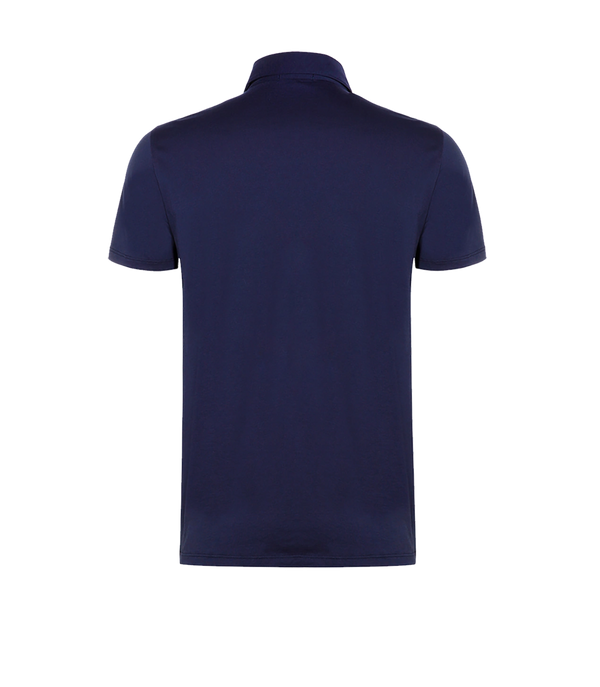 Polo Pima Cotton Navy - Barthelemy