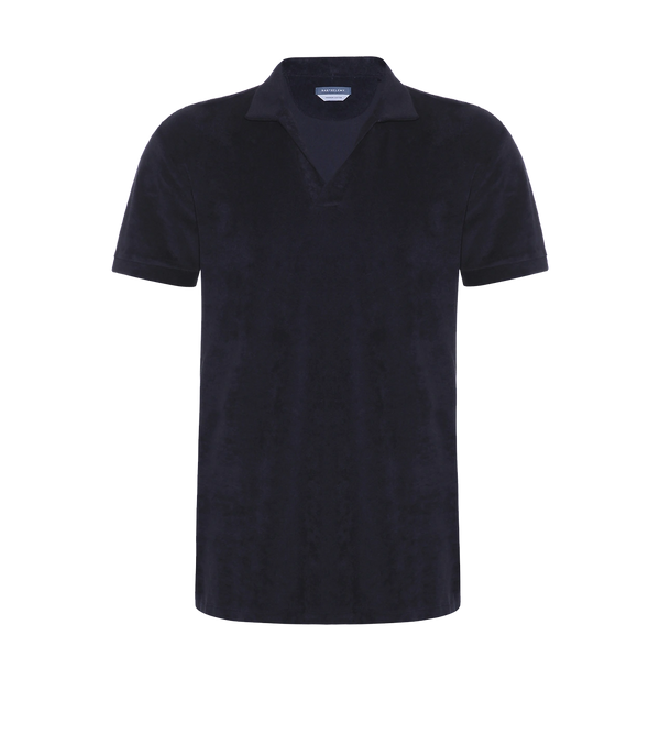 Polo Towel Navy - Barthelemy