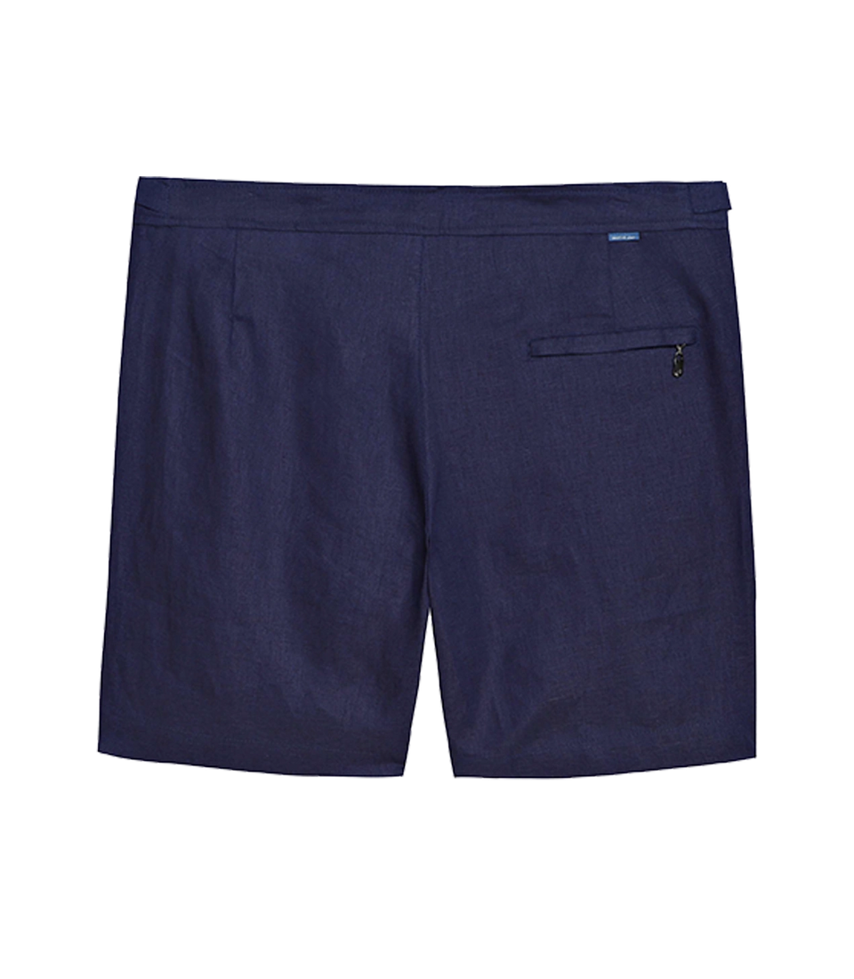 Lorient Linen Navy - Barthelemy