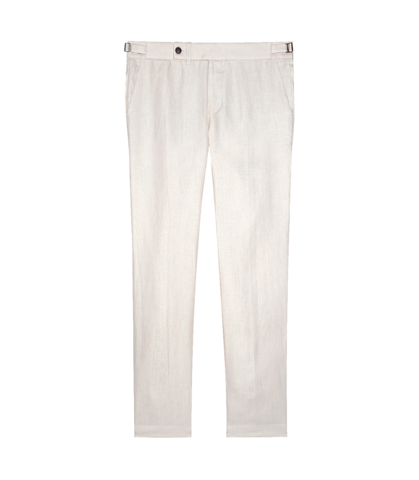 Cayes Linen Pants II Ivory - Barthelemy