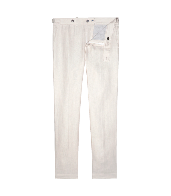 Cayes Linen Pants II Ivory - Barthelemy