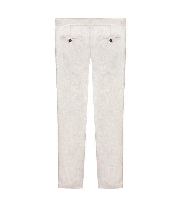 Cayes Linen Pants II Ivory - Barthelemy
