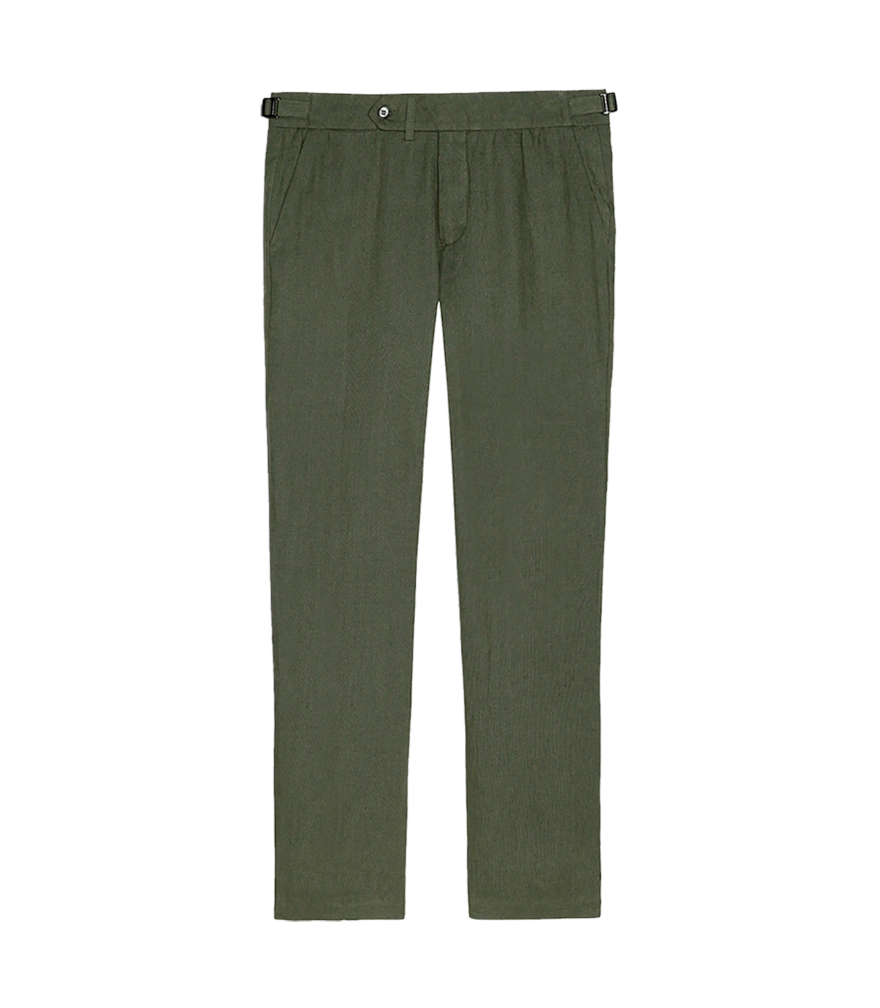 Cayes Linen Pants II Forest Green - Barthelemy