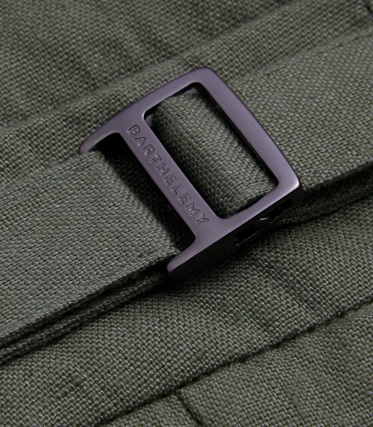 Cayes Linen Pants II Forest Green - Barthelemy