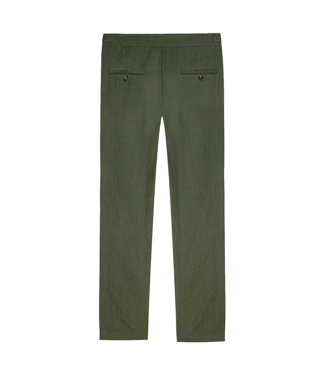 Cayes Linen Pants II Forest Green - Barthelemy