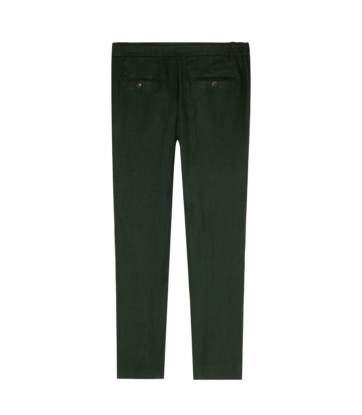 Corossol Linen Pants Emerald Green - Barthelemy