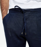 Corossol Linen Pants Navy