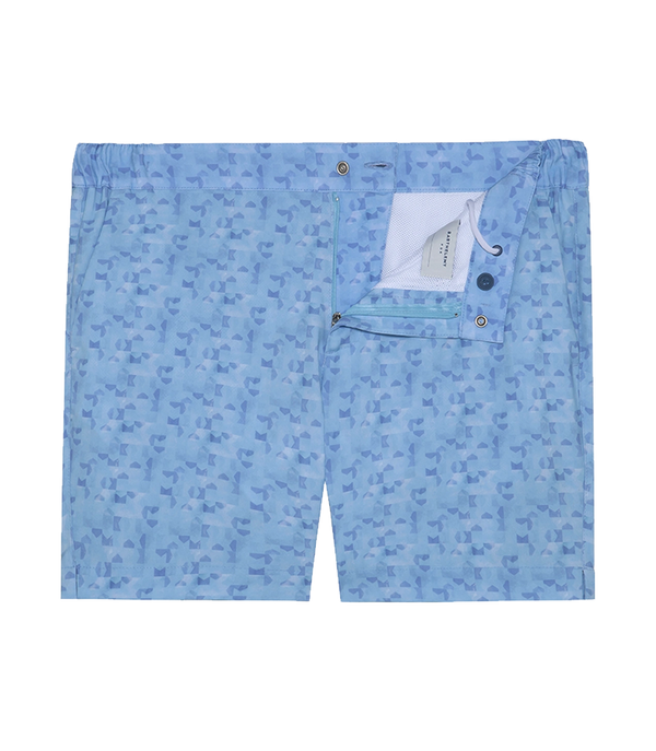 Gustavia Camouflage Light Blue - Barthelemy