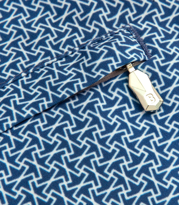 Gustavia Jumeirah White Medium Blue - Barthelemy