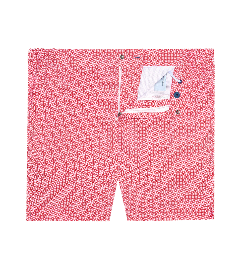 Gustavia Jumeirah White Red - Barthelemy