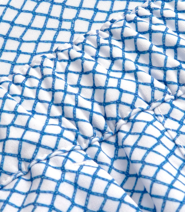 Gustavia Pêche White Blue - Barthelemy