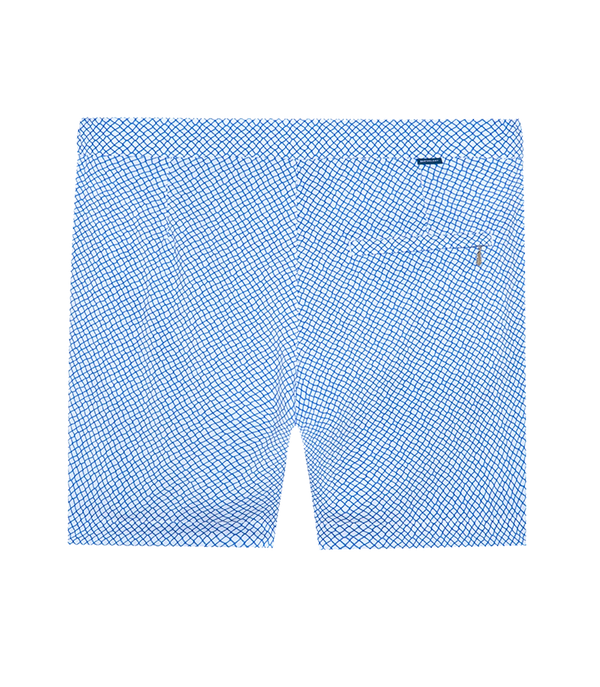 Gustavia Pêche White Blue - Barthelemy