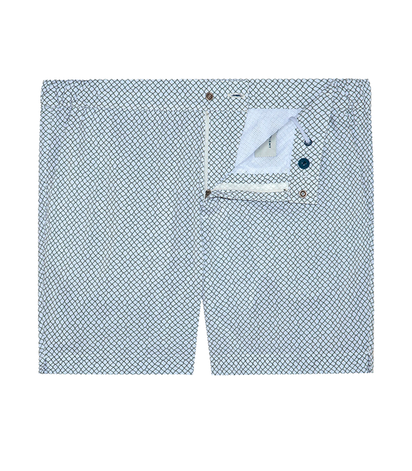 Gustavia Pêche White Green - Barthelemy