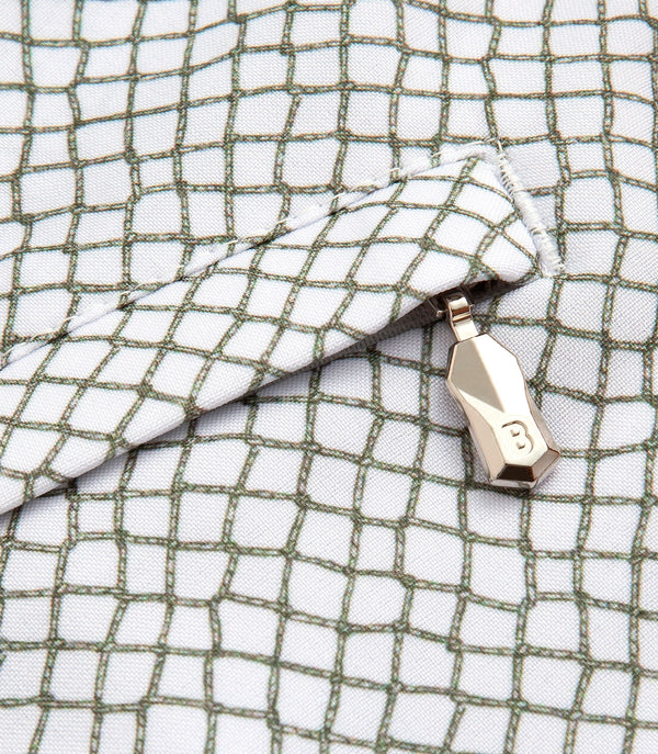 Gustavia Pêche White Green - Barthelemy