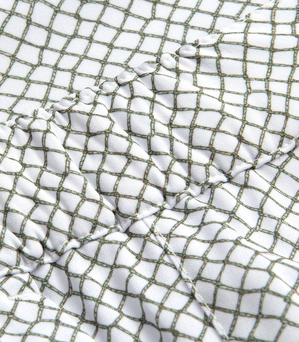 Gustavia Pêche White Green - Barthelemy