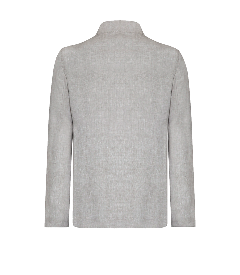 Flamands Linen Overshirt Natural