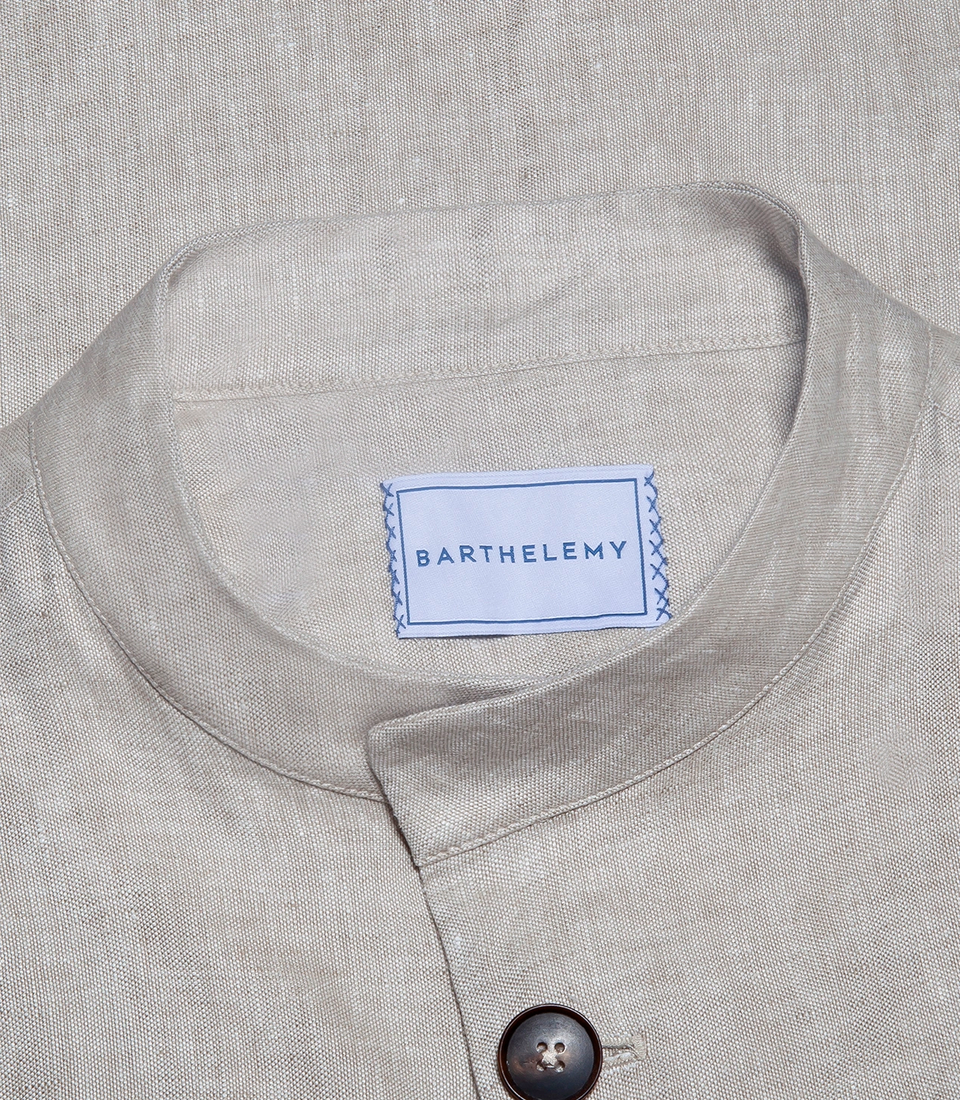 Flamands Linen Overshirt Natural