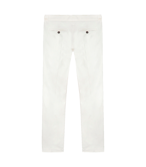 Pointe Milou Chino Pants Ivory - Barthelemy