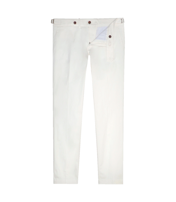 Pointe Milou Chino Pants Ivory - Barthelemy
