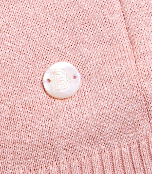 Rivage Knit Polo Lotus Pink - Barthelemy