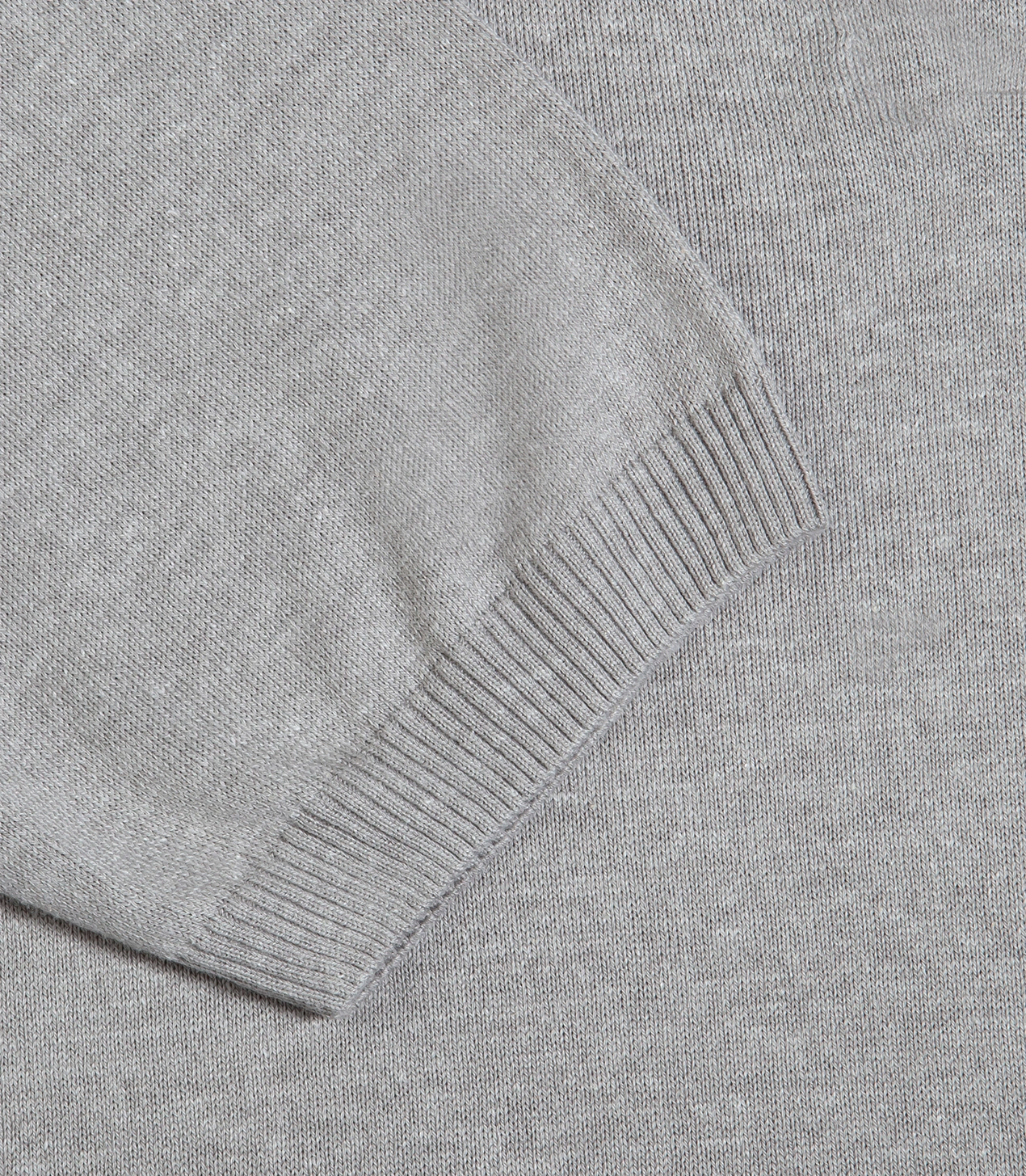 Rivage Knit Polo Silver - Barthelemy