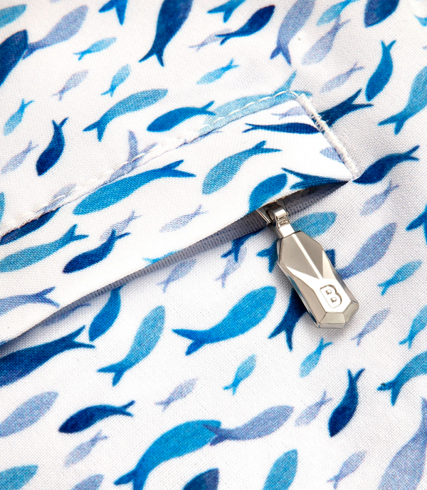 Saline Sport Océan White Blue - Barthelemy