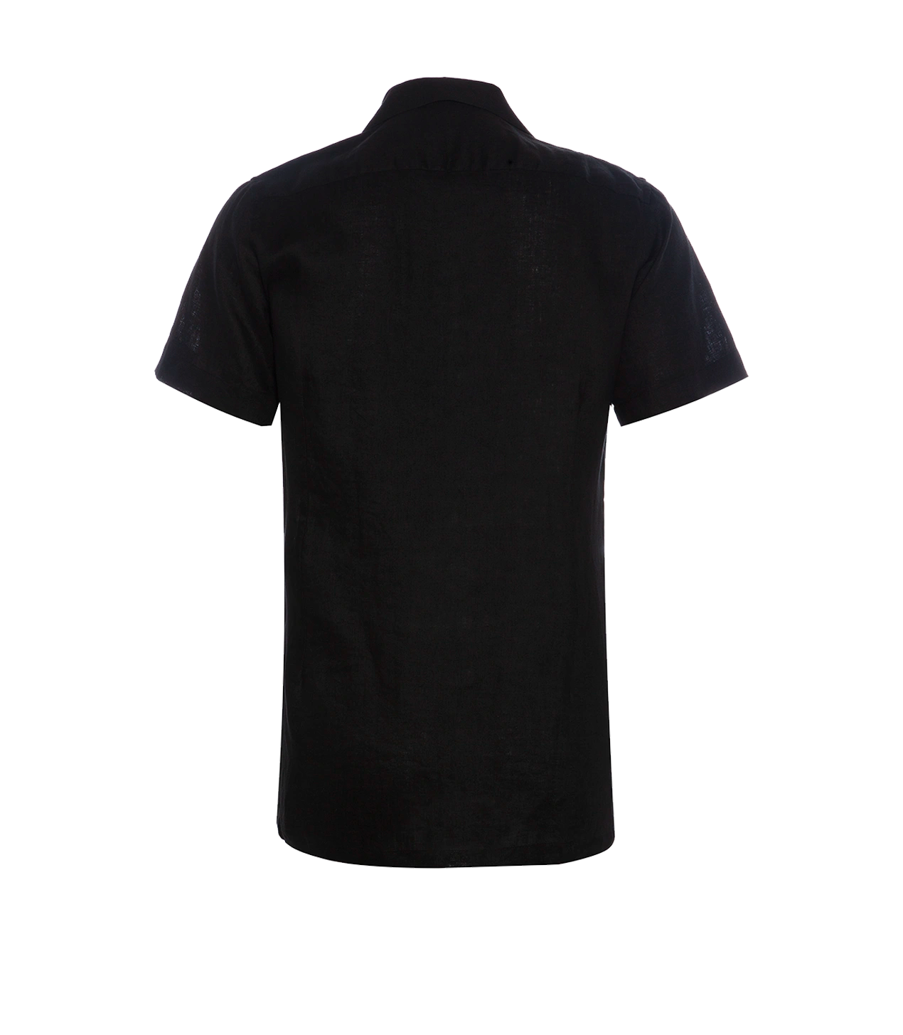 Voyage Linen Shirt Black - Barthelemy
