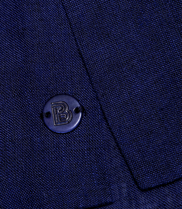 Voyage Linen Shirt Midnight Blue - Barthelemy