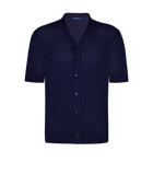 Waffle Shirt Dark Blue