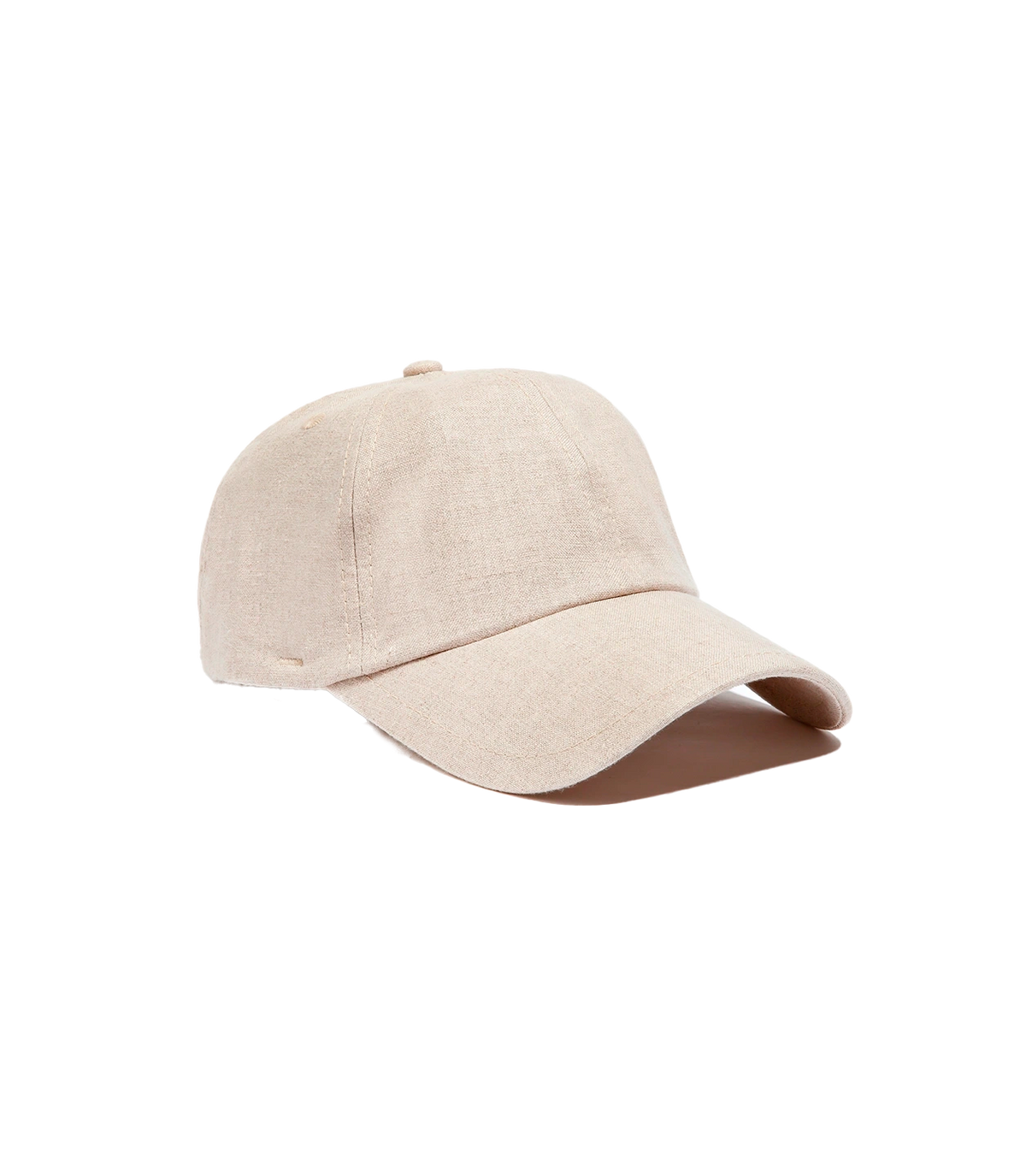 Solaire Linen Cap Natural | Cap | Barthelemy Resortwear