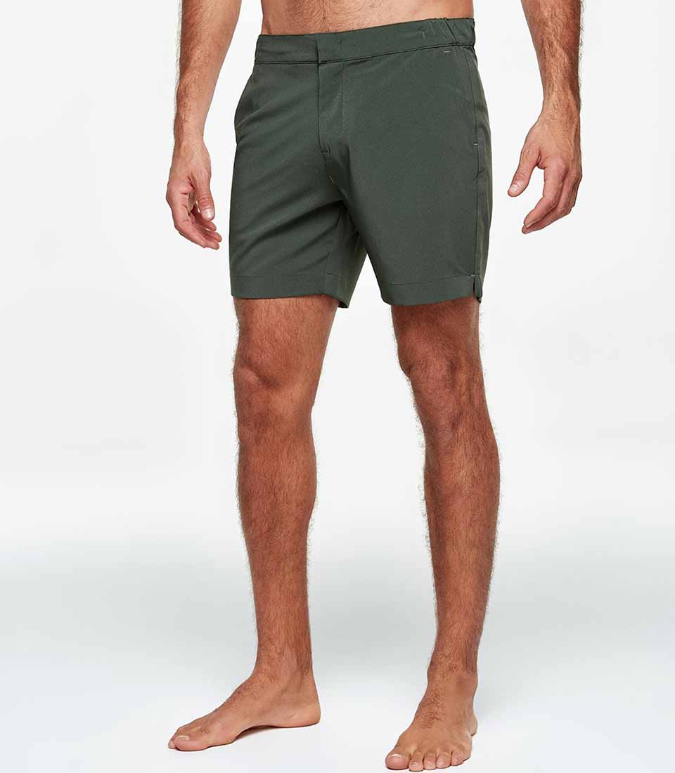 Gustavia Green | Swim Shorts | Barthelemy Resortwear