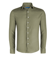 Linen Shirt Tropical Green - Barthelemy