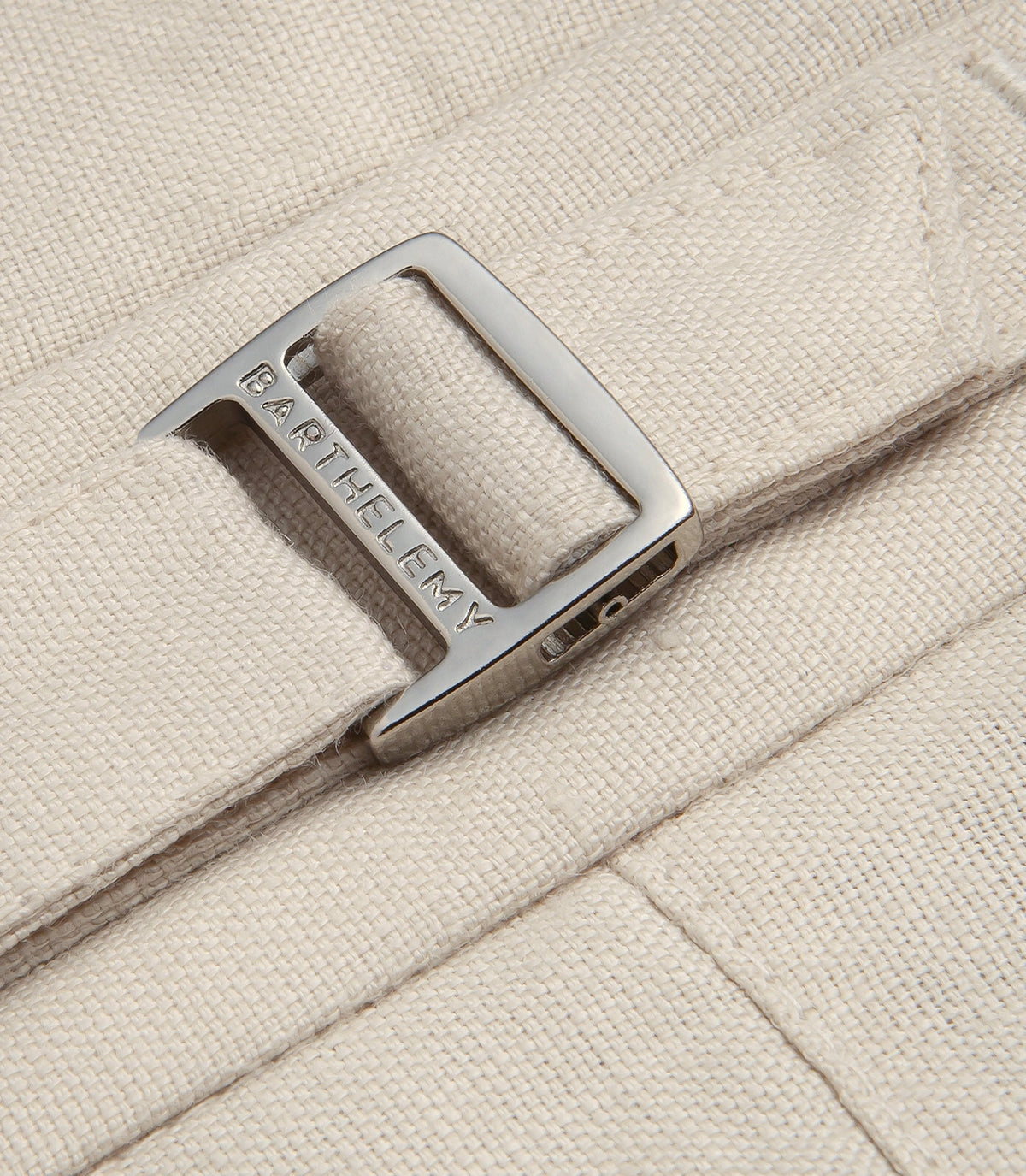 Lorient Linen II Ivory | Linen Short | Barthelemy Resortwear