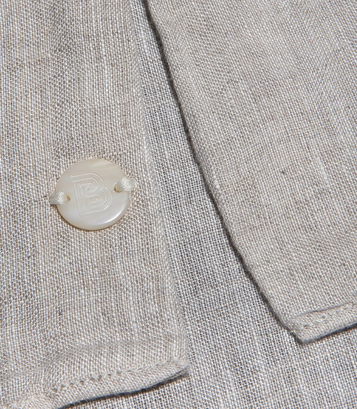 Mirage Linen Shirt Natural - Barthelemy