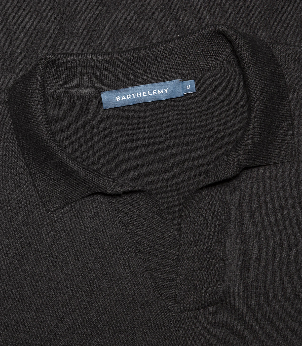 Rivage Polo Brise Black | Polo | Barthelemy Resortwear