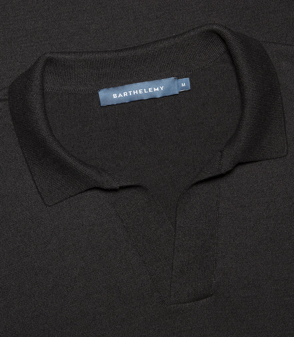 Rivage Polo Brise Black - Barthelemy