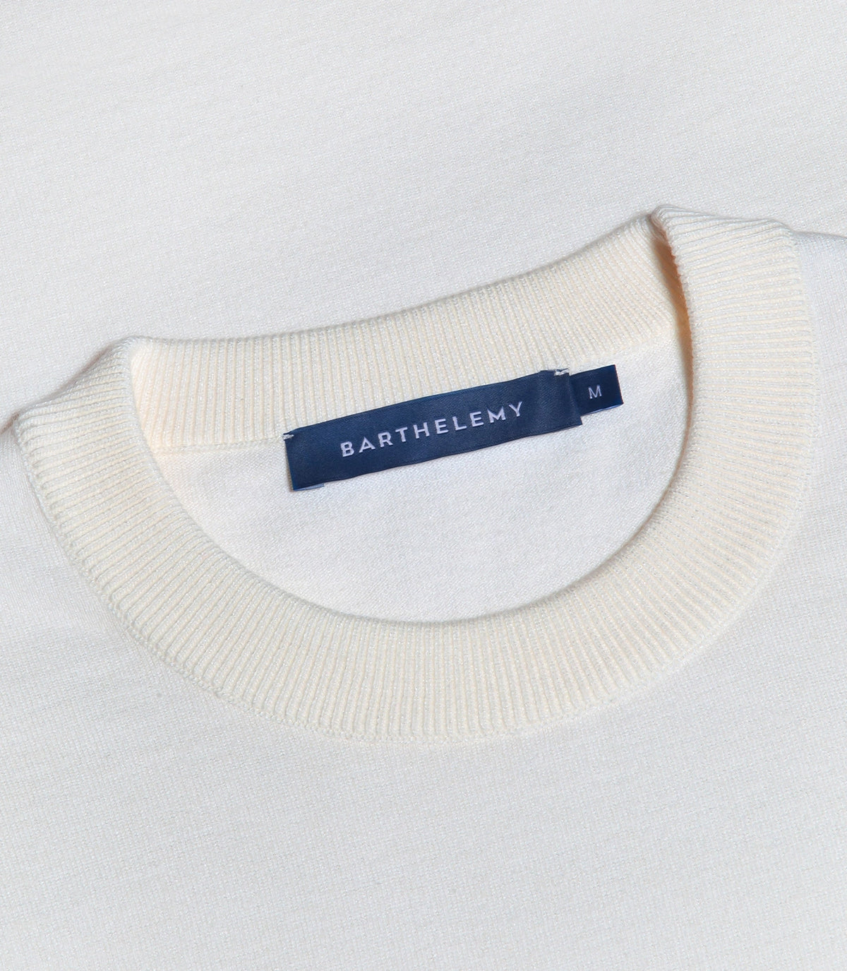 Rivage T-Shirt Macadamia | T-Shirt Crew Neck | Barthelemy Resortwear